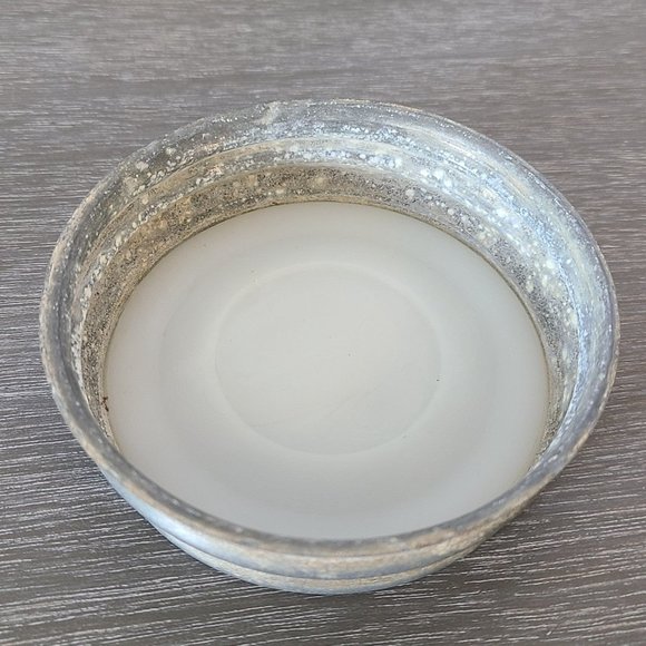 Vintage Ball Perfect Mason Blue Quart #1 Jar Aqua W/ Atlas Zinc Lid - Picture 10 of 10